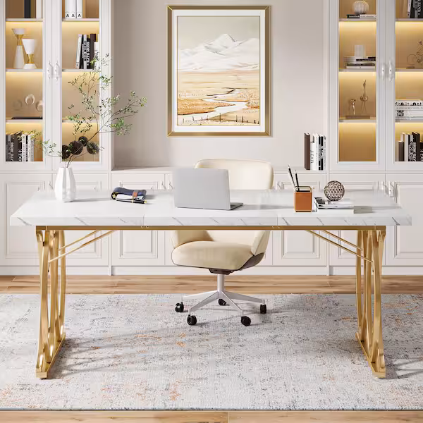 white gold computer desks hd jw0607 hyf 31 600